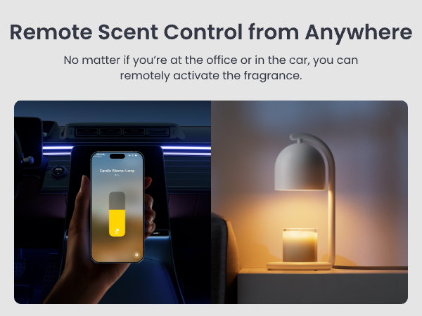 candle warming lamp