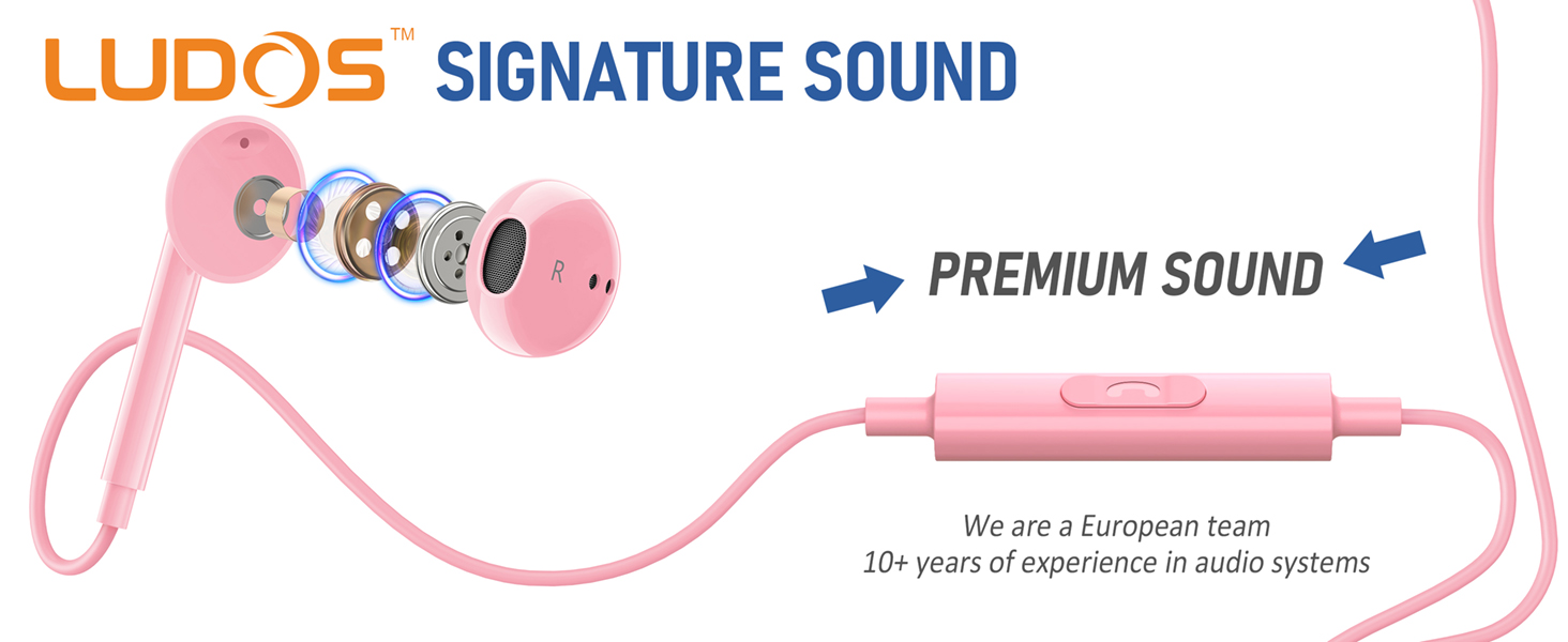 wired earbuds with microphone