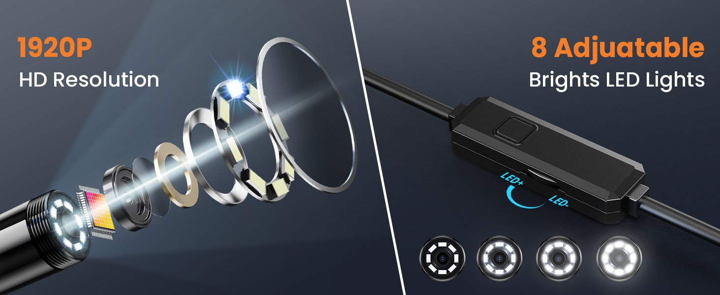 Newly upgraded Endoscope camera