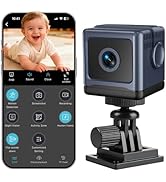 Mini Camera Wireless 1080P WiFi Video Recorder Nanny Cam with Motion Detection, App Remote View, ...