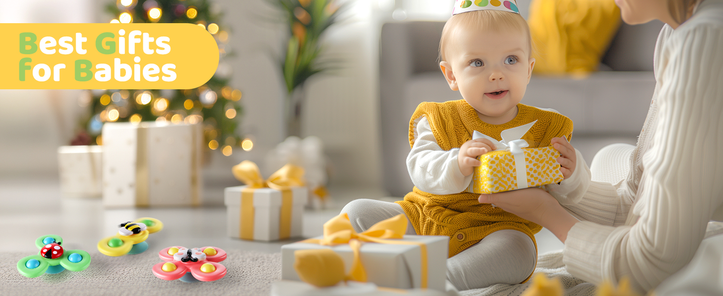 3PCS Suction Cup Spinner Toys