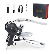 QONYFONE Wine Opener, Rabbit Corkscrew with Luxury Gift Box, Premium 5-Piece Set, Includes Wine S...