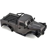 RC Truck Pickup Body Shell for 1/18 RC Crawler Car TRX4M Defender Bronco (Gray)