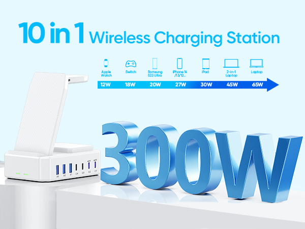 Wireless Charging Station for multiple devices