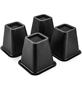 BTSD-home Bed Risers 6 Inch Heavy Duty Furniture Lifts Risers for College Dorm Bed Sofa Table Cou...