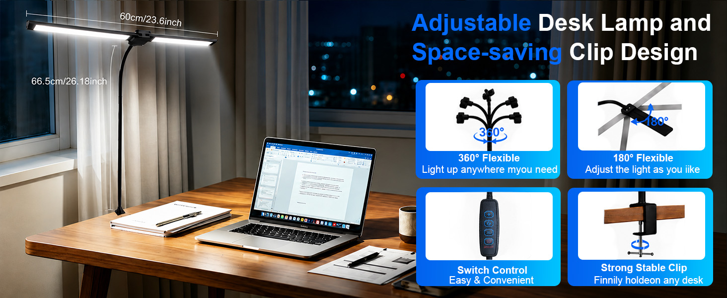 led lights for desk
