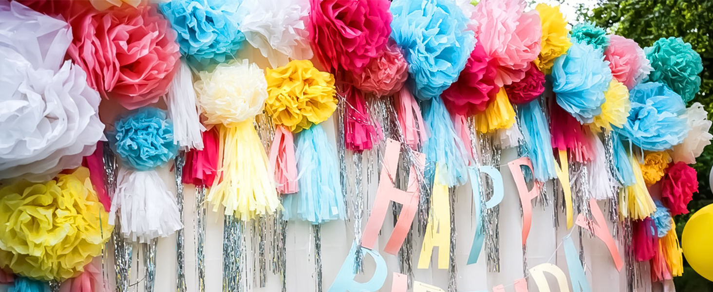COLORFUL TISSUE PAPER