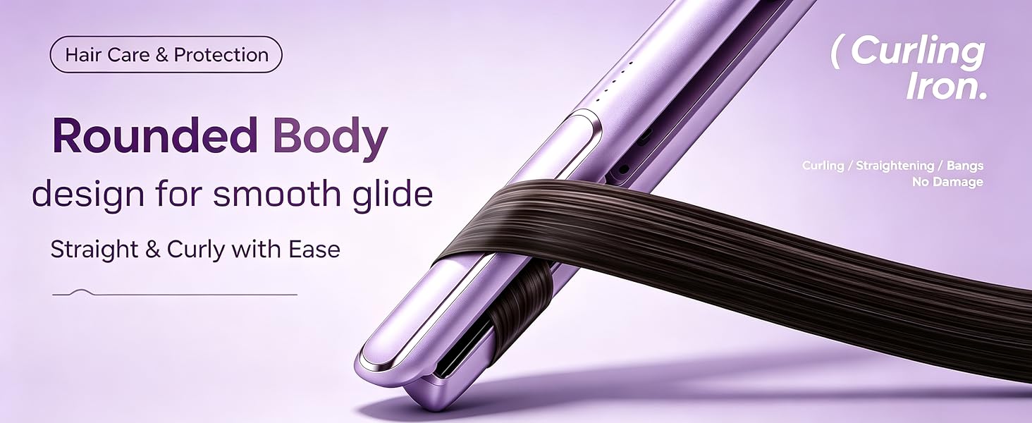ceramic flat iron hair straightener