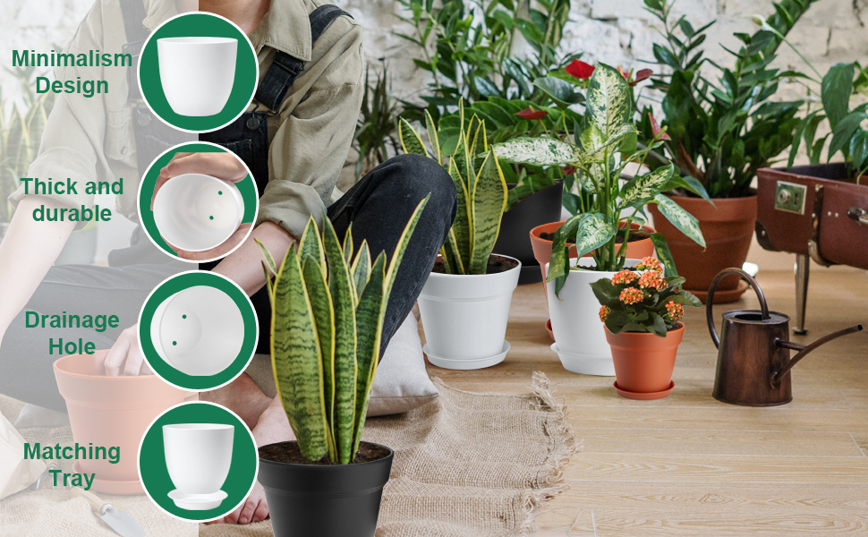 plastic pot