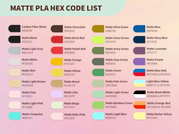 matte pla