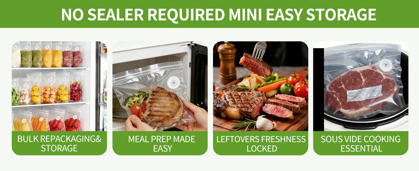 Compact Household Food Vacuum Sealer