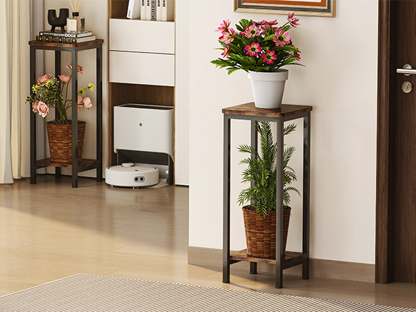 Metal plant stand