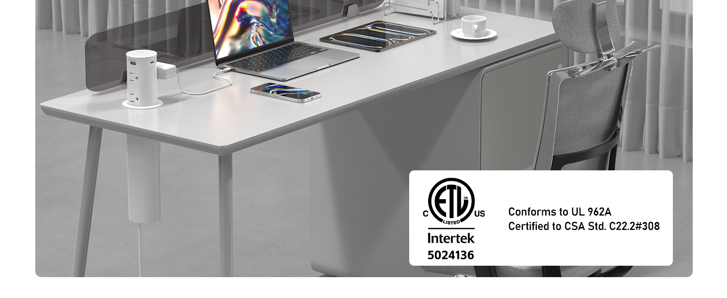 Pop up Outlet for Countertop