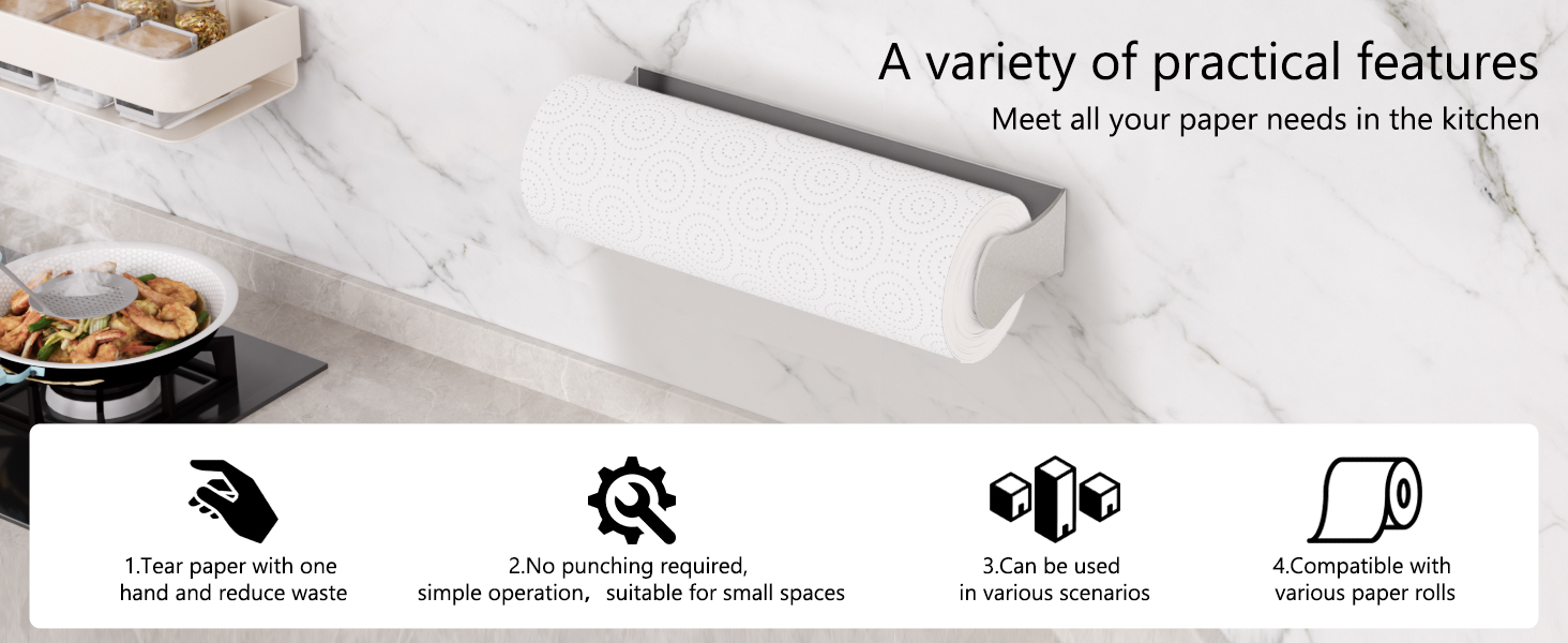 Paper Towel Holder Under Cabinet