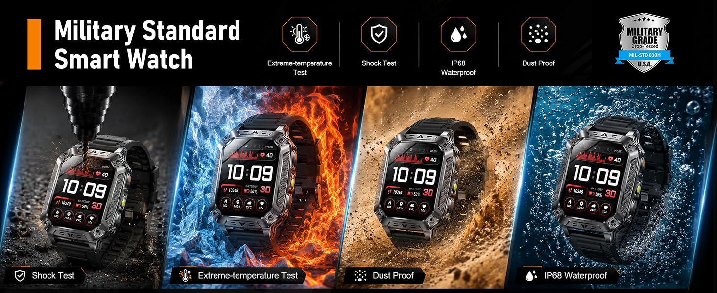 Military Standard Smart Watch