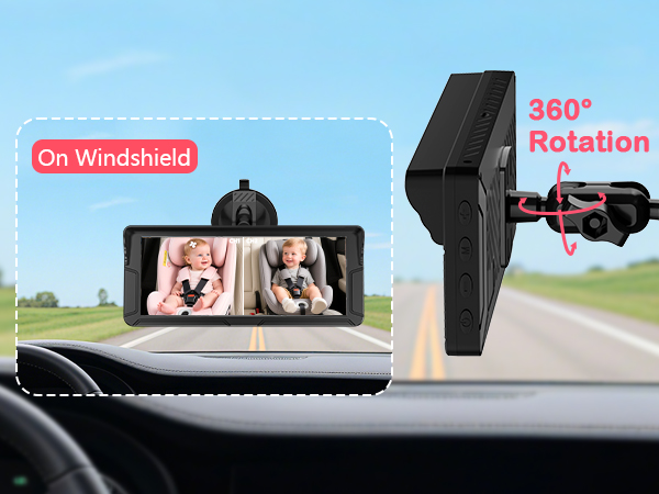 baby backseat camera