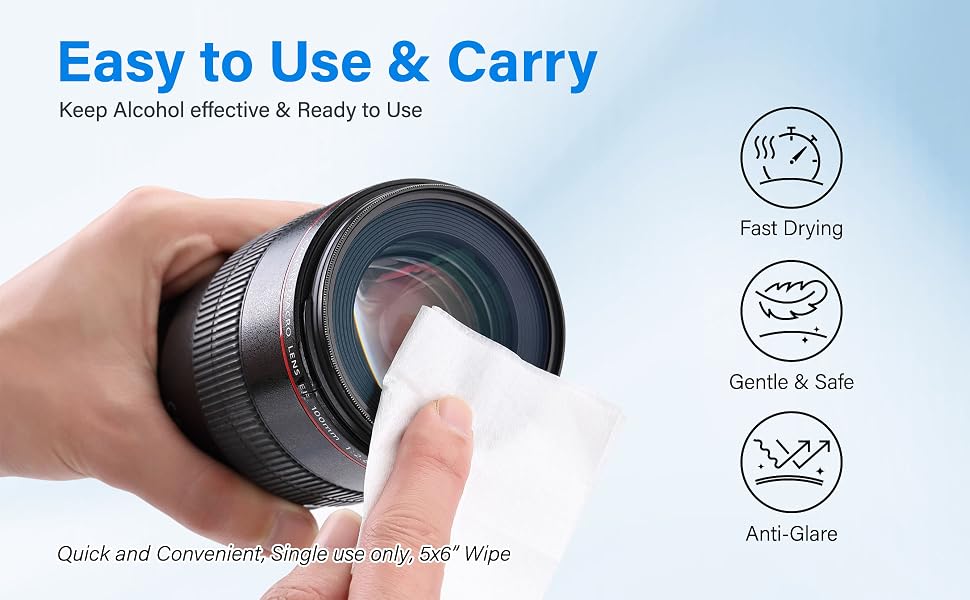 Spingo Lens Cleaning Wipes