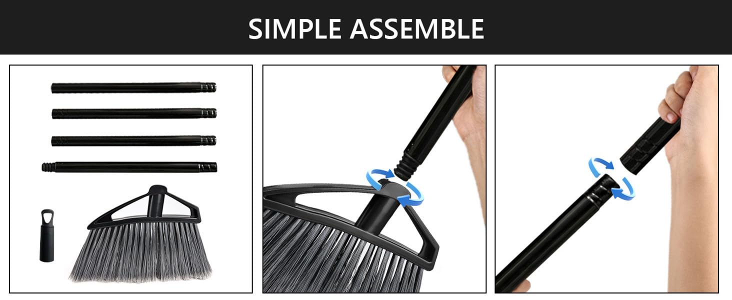 Indoor Outdoor Broom for Floor Cleaning