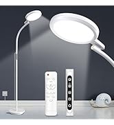 YKeluxon Light Therapy Lamp 10000 Lux, LED UV-Free Sunlight Lamp, Full Spectrum Floor Happy Thera...