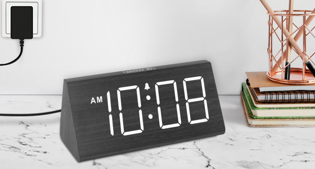 plug in alarm clock