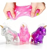 Unicorn Squishy Stress Balls (3-Pack) for Adults Vase Fillers, Unicorn Ball | Squishy Unicorn Str...