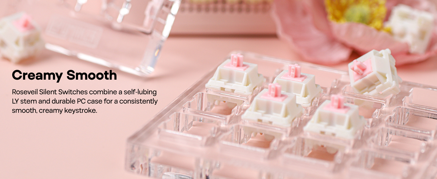 EPOMAKER Roseveil Silent Linear Mechanical Switch