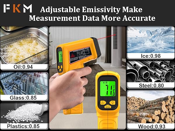 industrial work temperature thermometer