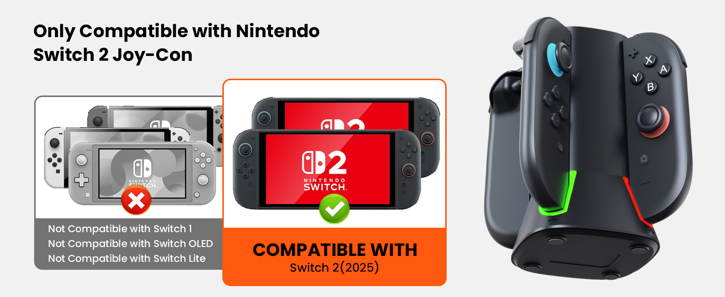 Nintendo Switch 2 Charger Dock Controller