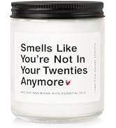 LUMELOOM 30th Birthday Gifts for Women, Men, 9oz Lavender Scented Soy Wax Candle, 1995, 30th Birt...