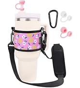 LUCKINEE Water Bottle Carrier Holder with Shoulder Strap Water Bottle Handle Strap Sling for Stan...