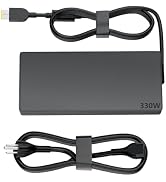 330W GaN Laptop Charger for Lenovo Legion ThinkPad Gaming AC Adapter | 20V 16.5A Compatible with ...