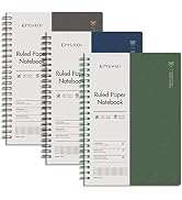 EMSHOI 3 Pack Spiral Notebook 7.48" x 10.15" - B5 Large Composition Notebooks College Ruled, 480 ...