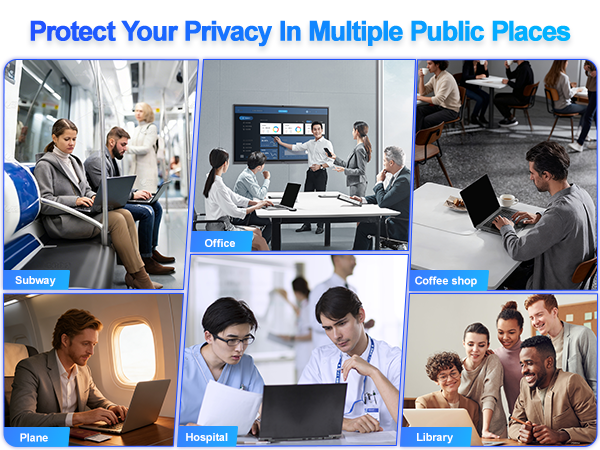 laptop privacy screen 16 in magnetic