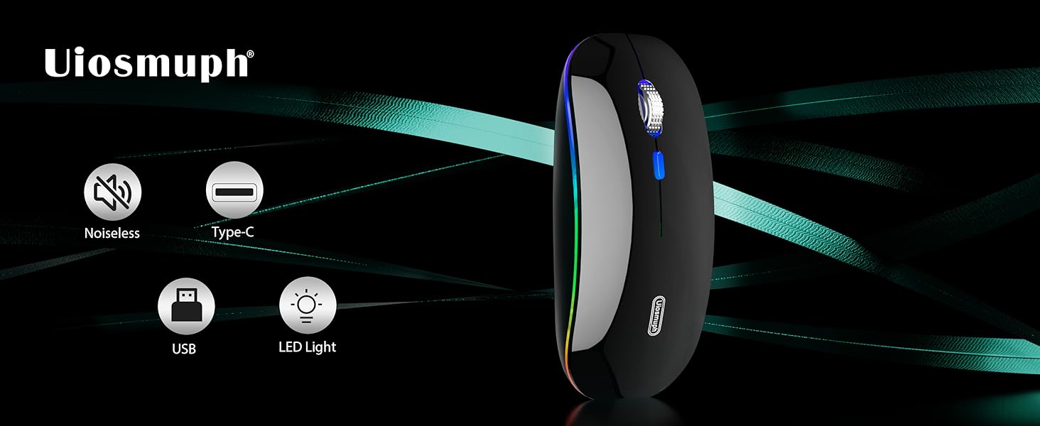 led wirelesss mouse