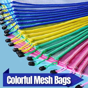 coloful storage bags
