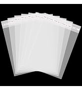 Aubeco 240pcs 2x3 inch Small Clear Resealable Cello Bags, Self Seal Cellophane Bags, Polypropylen...
