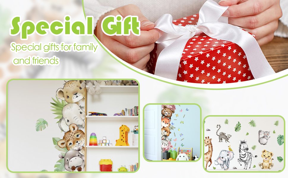 animal wall decal