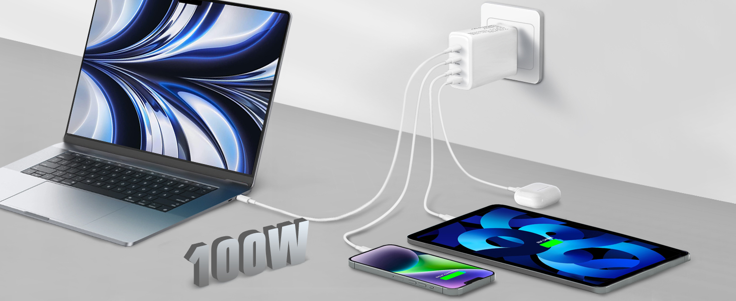 100W USB C charger