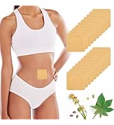 Paw Legend 20 Pcs Disposable Castor Oil Pack Wrap for Belly Button Patch Organic Cotton Self-Adhe...