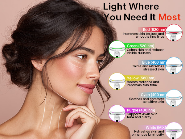 lilac face massager