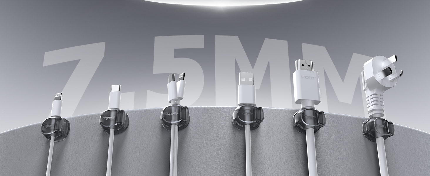 magnetic cable clips