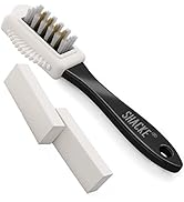 Shacke Suede & Nubuck 4-Way Leather Brush Cleaner + 2 Erasers