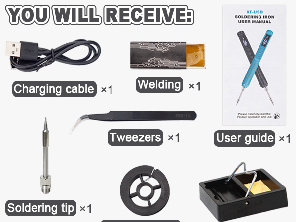 USB Soldering Iron Kit