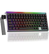 Aula Hero 75 HE Hall Effect Wireless Gaming Keyboard, 8K Polling & 8000mAh | Tri-Mode BT5.0/2.4Gh...