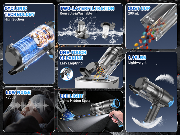 handheld vacuum cleaner