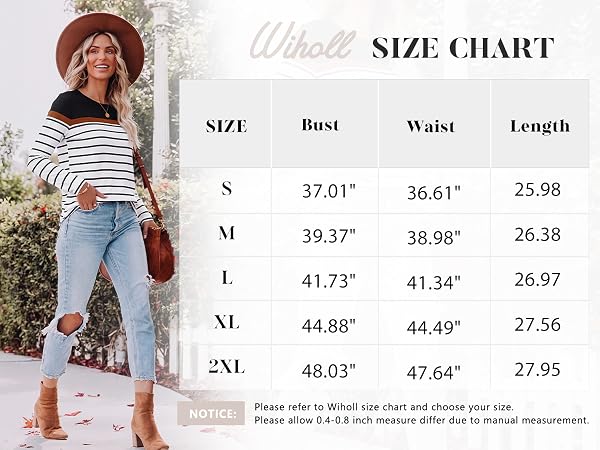 Long Sleeve Shirts for Women Fall Fashion Outfits