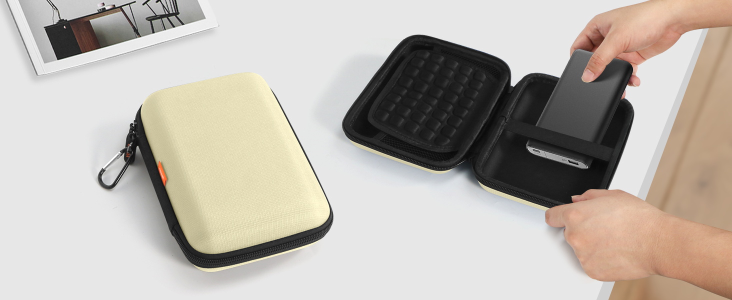 beige large case