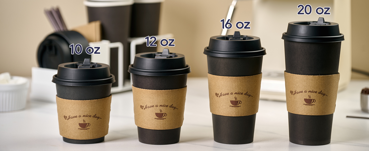 coffee cups with lid