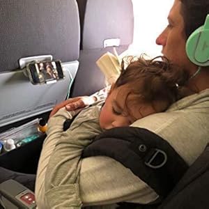 In flight phone holder