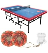 Ehaijia LED Ping Pong Table Light, 14 Ft Light Strip for Ping Pong Table, 16 Color Change, Durabl...